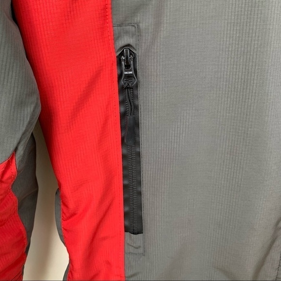 Encore Brand Lacrosse SAMURAI JACKET GREY/RED Size YL - Youth Large - Picture 6 of 15